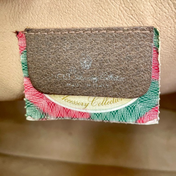 Gucci Brown GG Monogram Crossbody with Green and Red Stripe - Picture 10 of 12